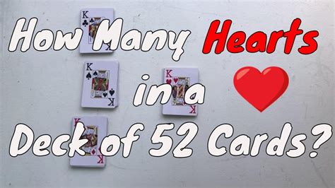 how many hearts are in a deck of cards|How Many Hearts Are In A Deck Of Cards .